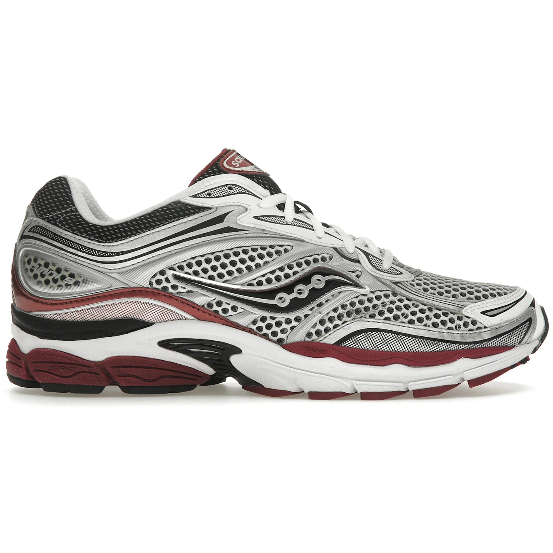 Saucony ProGrid Omni 9 OG White Silver Red 2 Saucony ProGrid Omni 9 OG White Silver Red