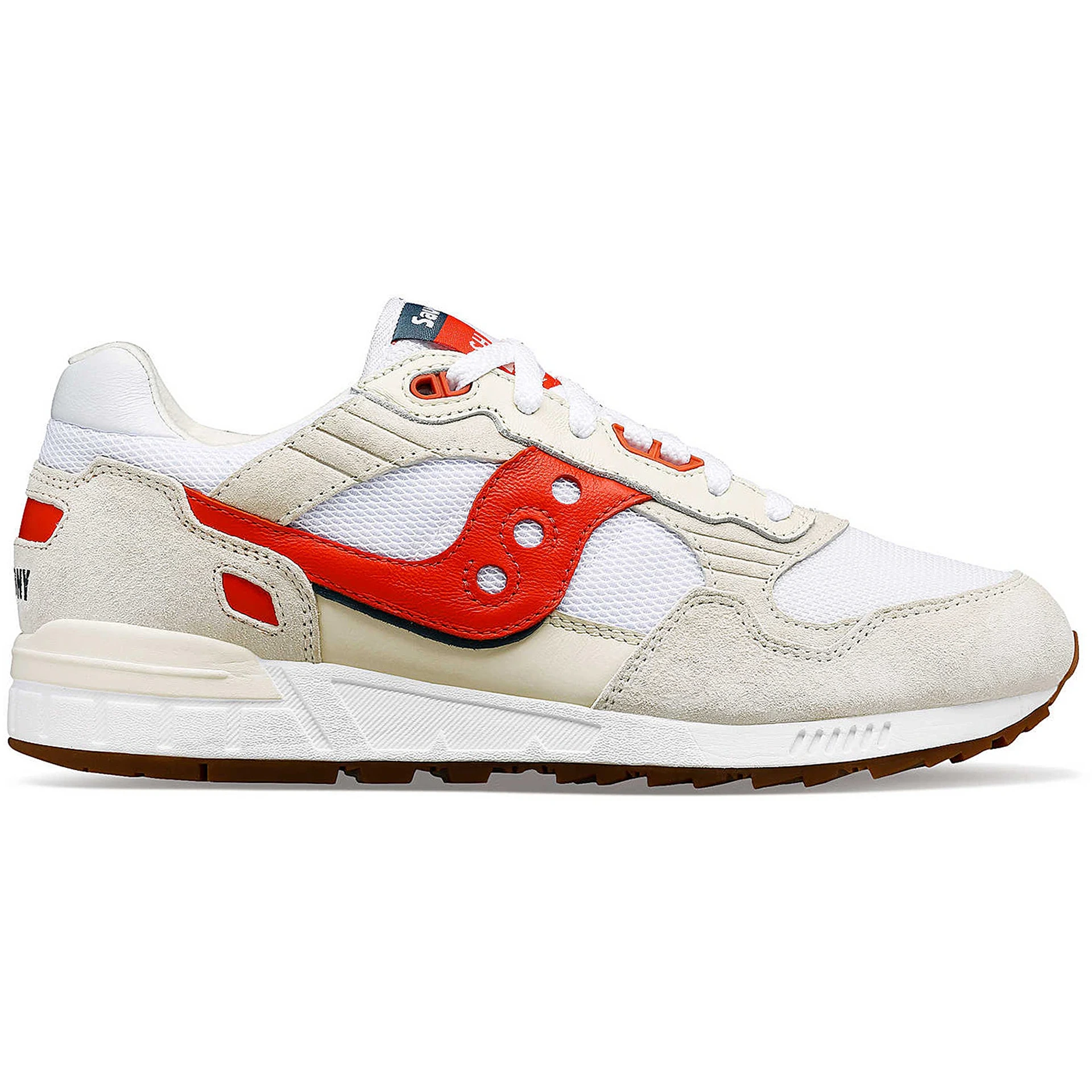 Saucony Shadow 5000 Premium Ivy Prep White Red 1 2