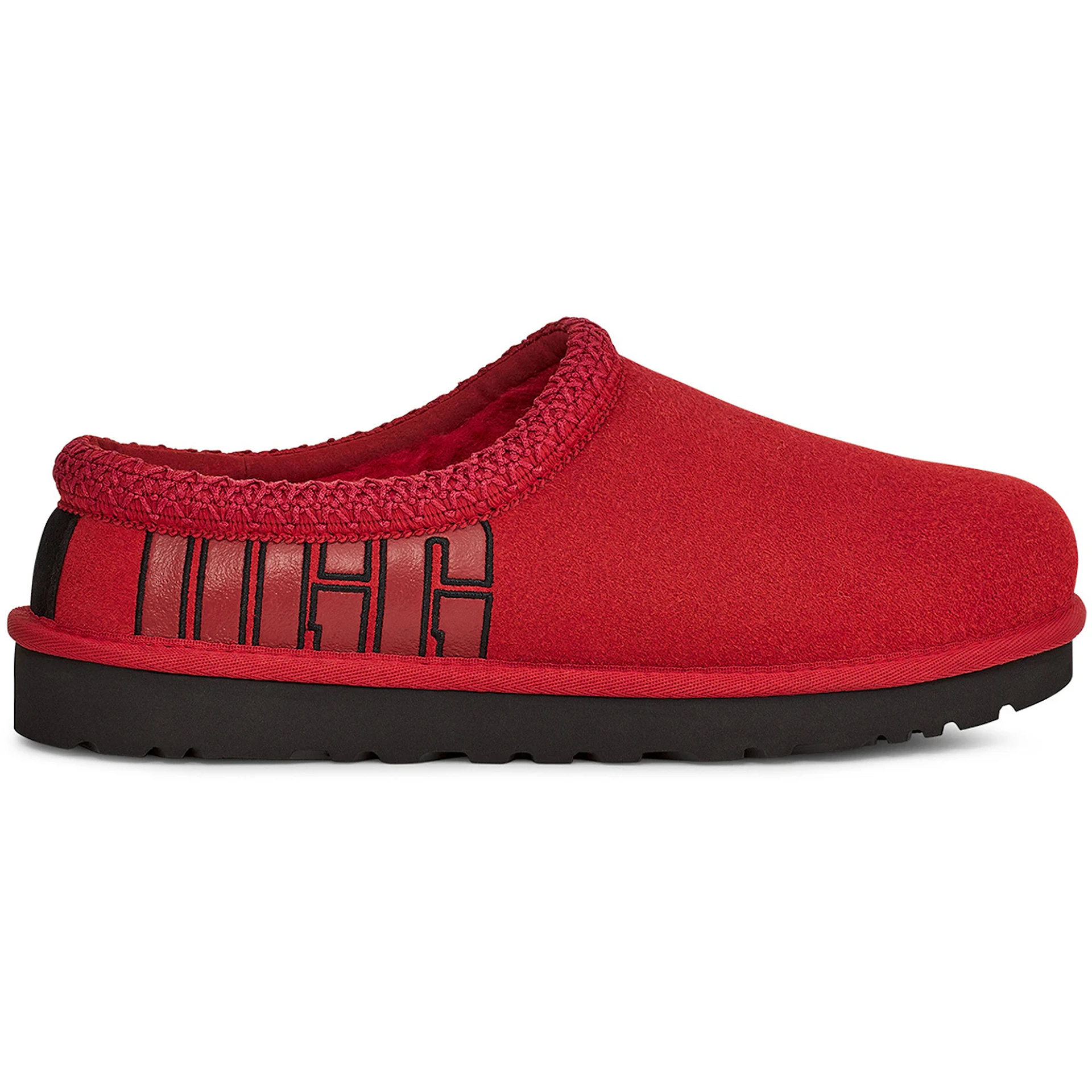 UGG Tasman Slipper Graphic Outline Samba Red 1 2