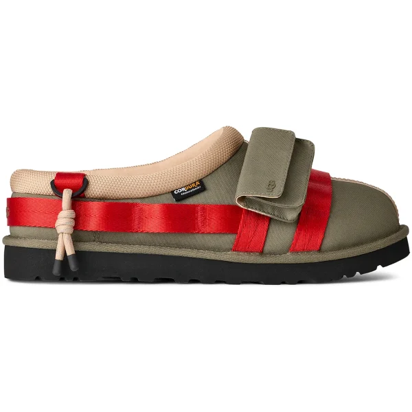 UGG Tasman Wildwood Slipper Burnt Olive Red Pepper