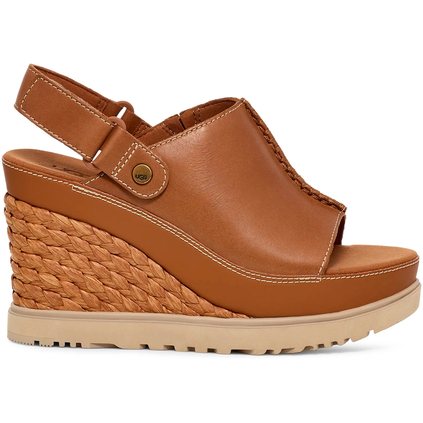 UGG Abbot Adjustable Slide Sandal Cognac (Women's)