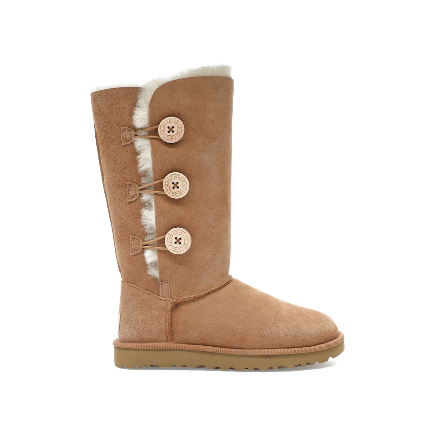 UGG Bailey Button Triplet II Boot Chestnut Womens 1 4
