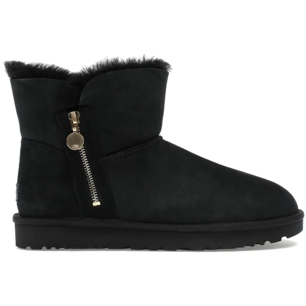 UGG Bailey Zip Mini Boot Black (Women&rsquo;s)