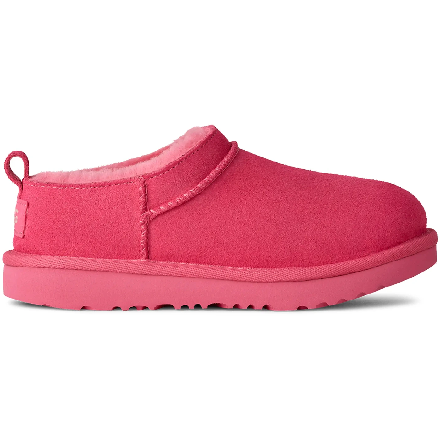 UGG Classic Micro Slipper Pink Bloom Kids 1 3