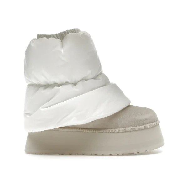 UGG Classic Mini Dipper Puffer Boot White Ceramic (Women&rsquo;s)