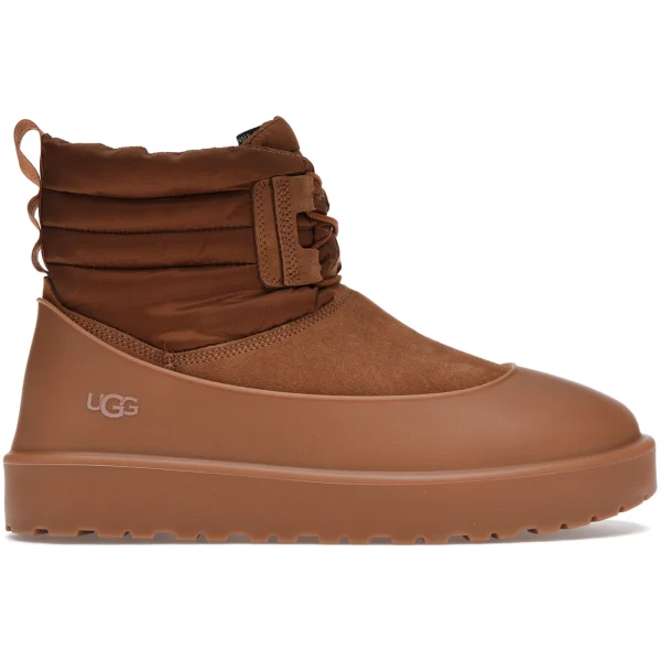 UGG Classic Mini Lace-Up Weather Boot Chestnut