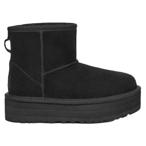 UGG Classic Mini Platform Boot Black (Kids)