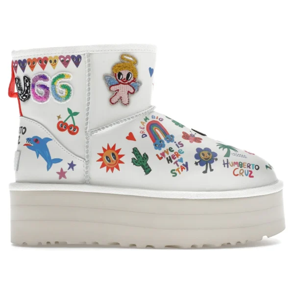 UGG Classic Mini Platform Boot Pop Sketch (Women&rsquo;s)