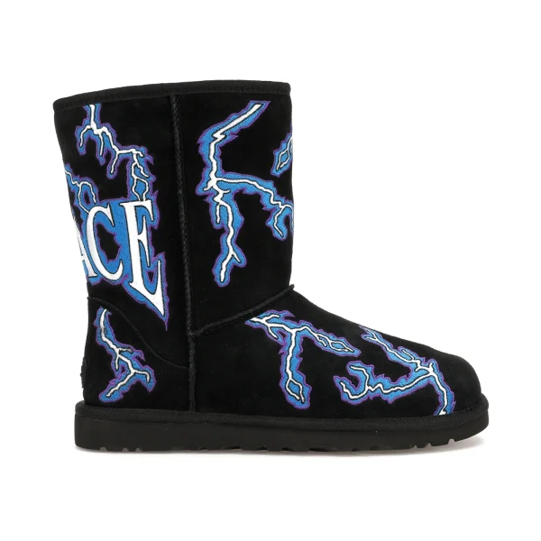 UGG Classic Short Boot Palace Lightning Black