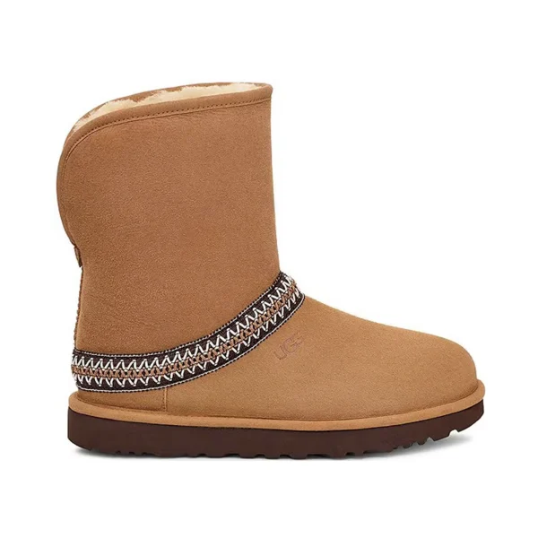 UGG Classic Short Crescent Boot Chestnut (Women’s)