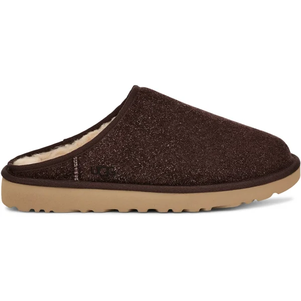 UGG Classic Slip-On Shaggy Suede Slipper Burnt Cedar