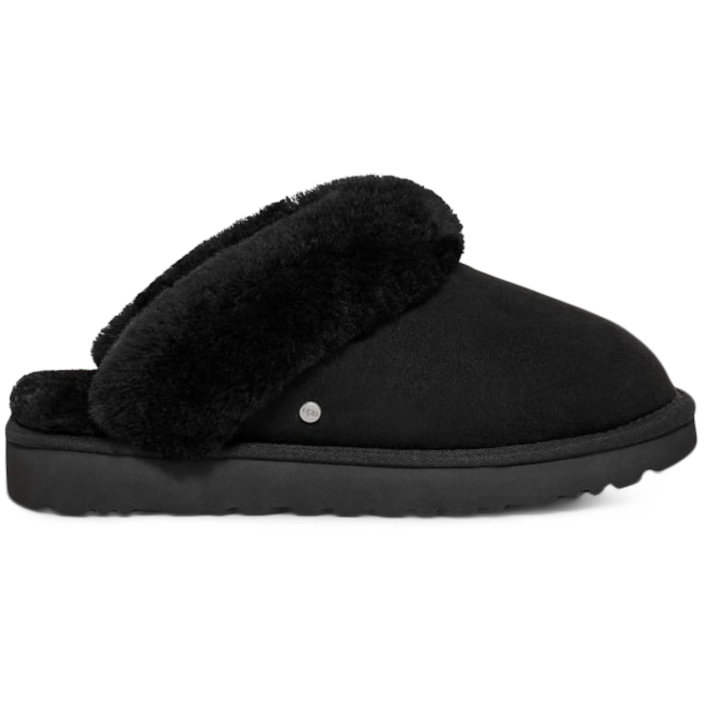 UGG Classic Slipper II Black Womens 1 2