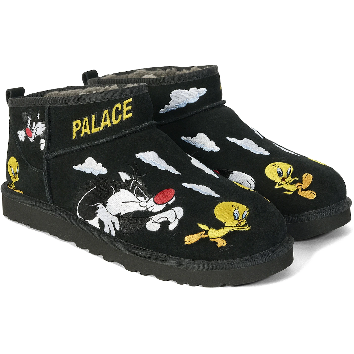 UGG Classic Ultra Mini Boot Palace x Looney Tunes Black