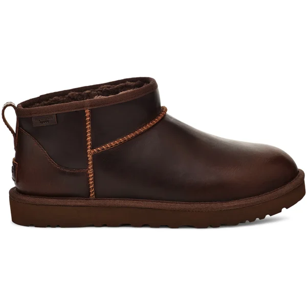 UGG Classic Ultra Mini LTHR Regen Boot Ironwood