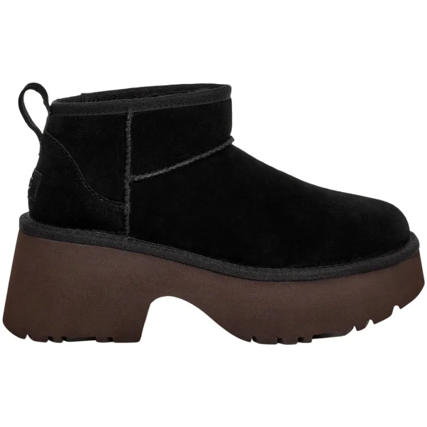 UGG Classic Ultra Mini New Heights Boot Black (Women&rsquo;s)