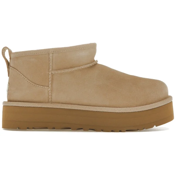 UGG Classic Ultra Mini Platform Boot Sand (Kids)