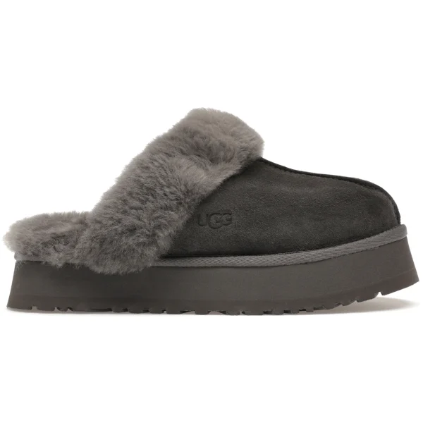 UGG Disquette Slipper Charcoal (Women&rsquo;s)