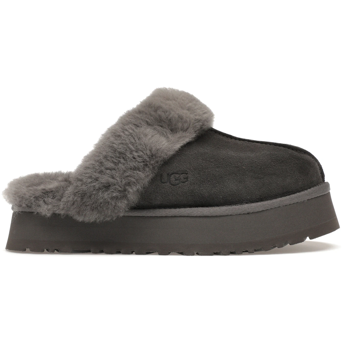UGG Disquette Slipper Charcoal (Women's) 1 UGG Disquette Slipper Charcoal (Women's)