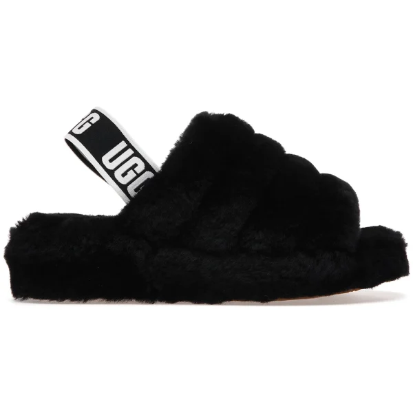 UGG Fluff Yeah Slide Black (Women’s)