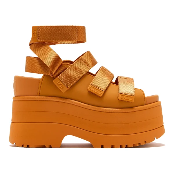 UGG GoldenRise Platform Sandals Dark Apricot (Women&rsquo;s)