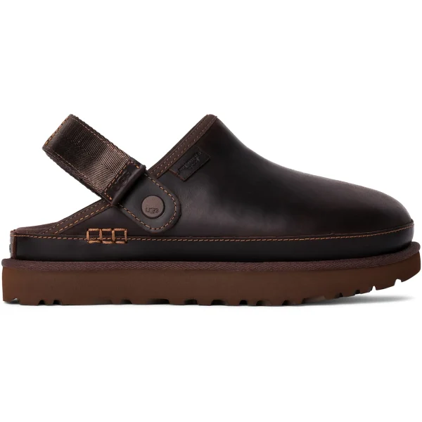 UGG Goldenstar Clog Leather Regen Ironwood (Women’s)