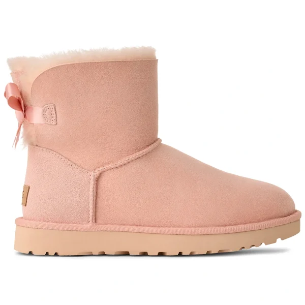 UGG Mini Bailey Bow II Beige Blush (Women&rsquo;s)