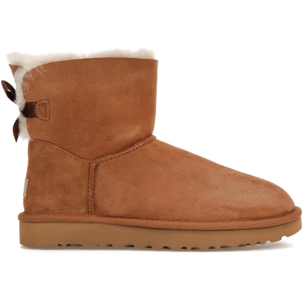 UGG Mini Bailey Bow II Chestnut (Women&rsquo;s)