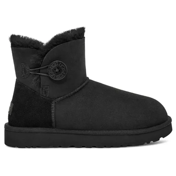 UGG Mini Bailey Button Boot Black (Women’s)