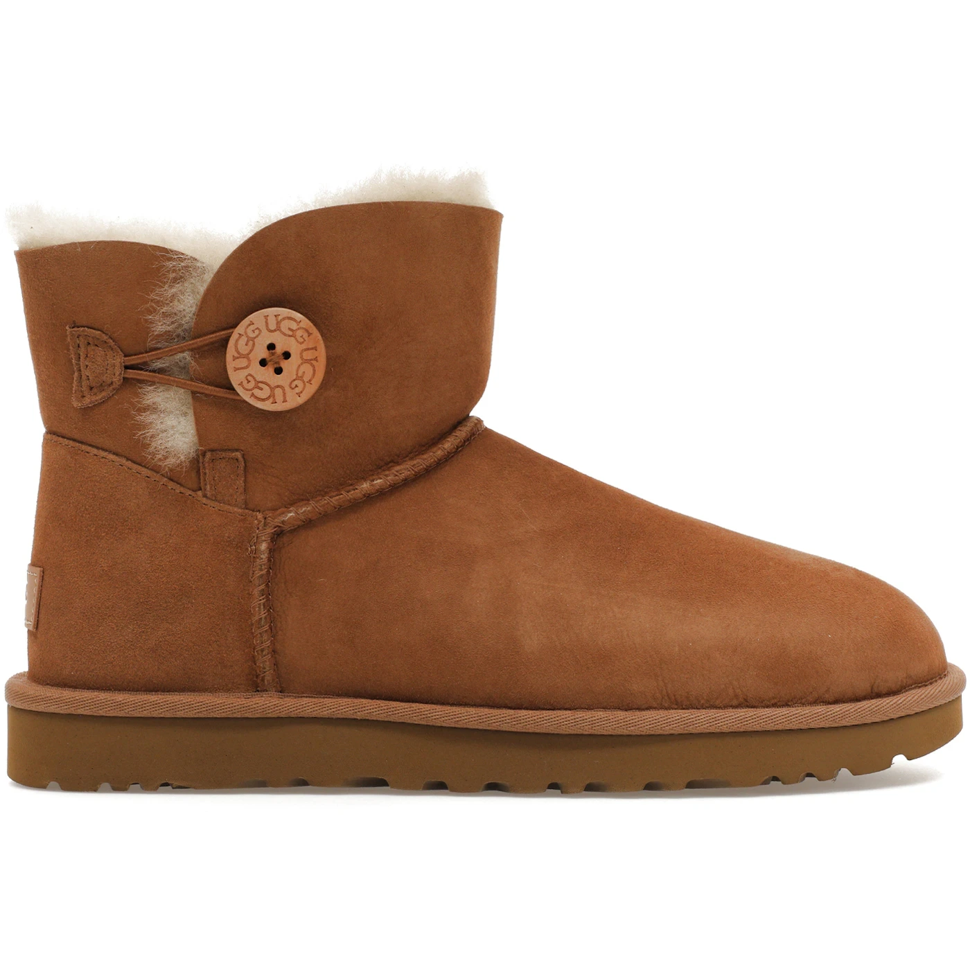 UGG Mini Bailey Button II Chestnut (Women's)