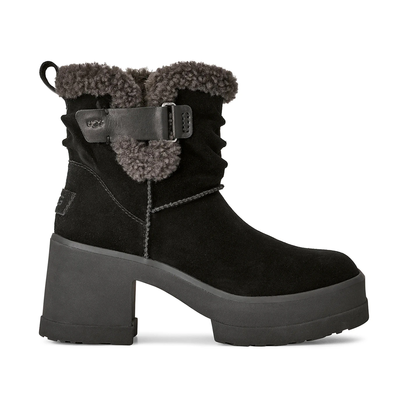 UGG Moxy Pull On Boot Black Womens 1