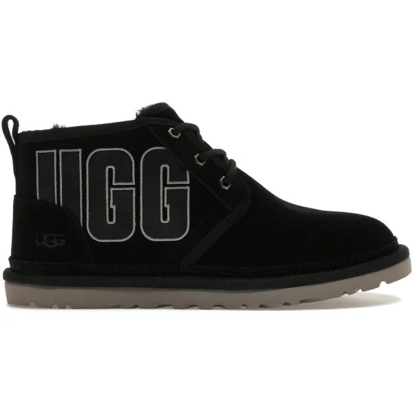 UGG Neumel Graphic Boot Black Grey Suede