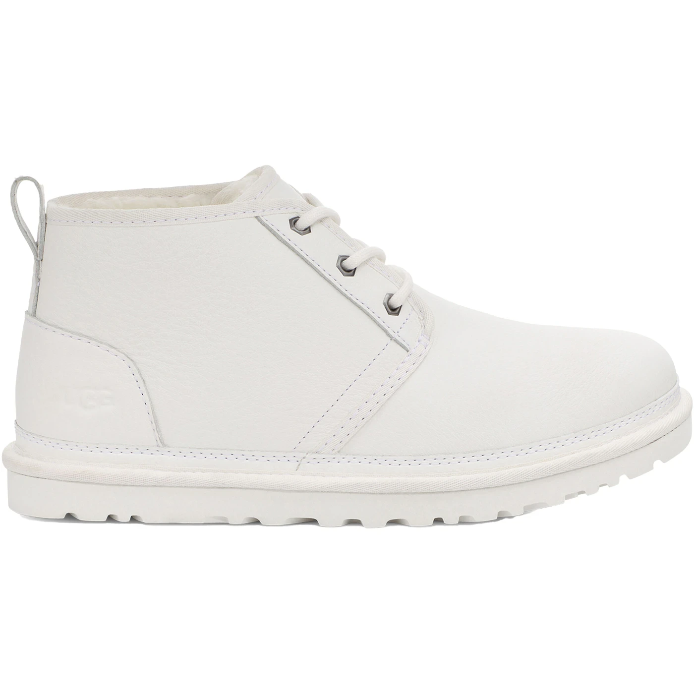 UGG Neumel Leather Boot White
