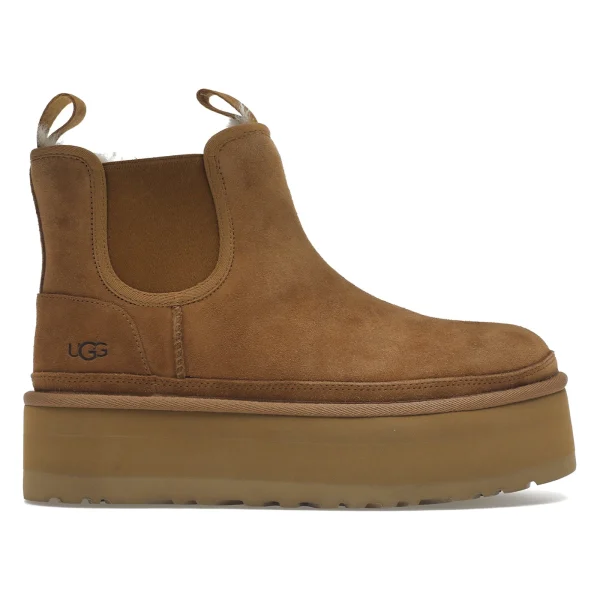 UGG Neumel Platform Chelsea Boot Chestnut (Women&rsquo;s)