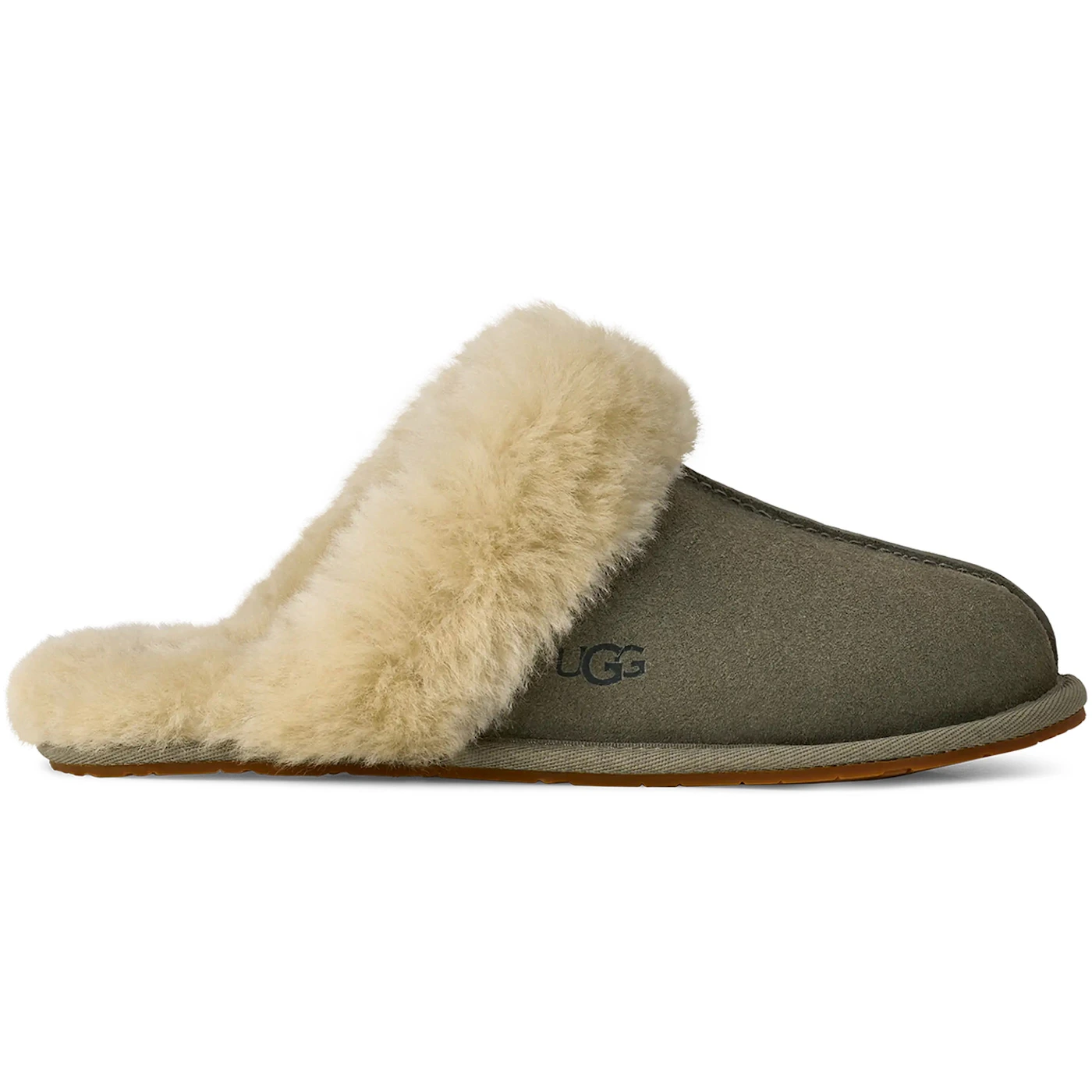 UGG Scuffette II Slipper Moss Green Muted Brass Womens 1 3