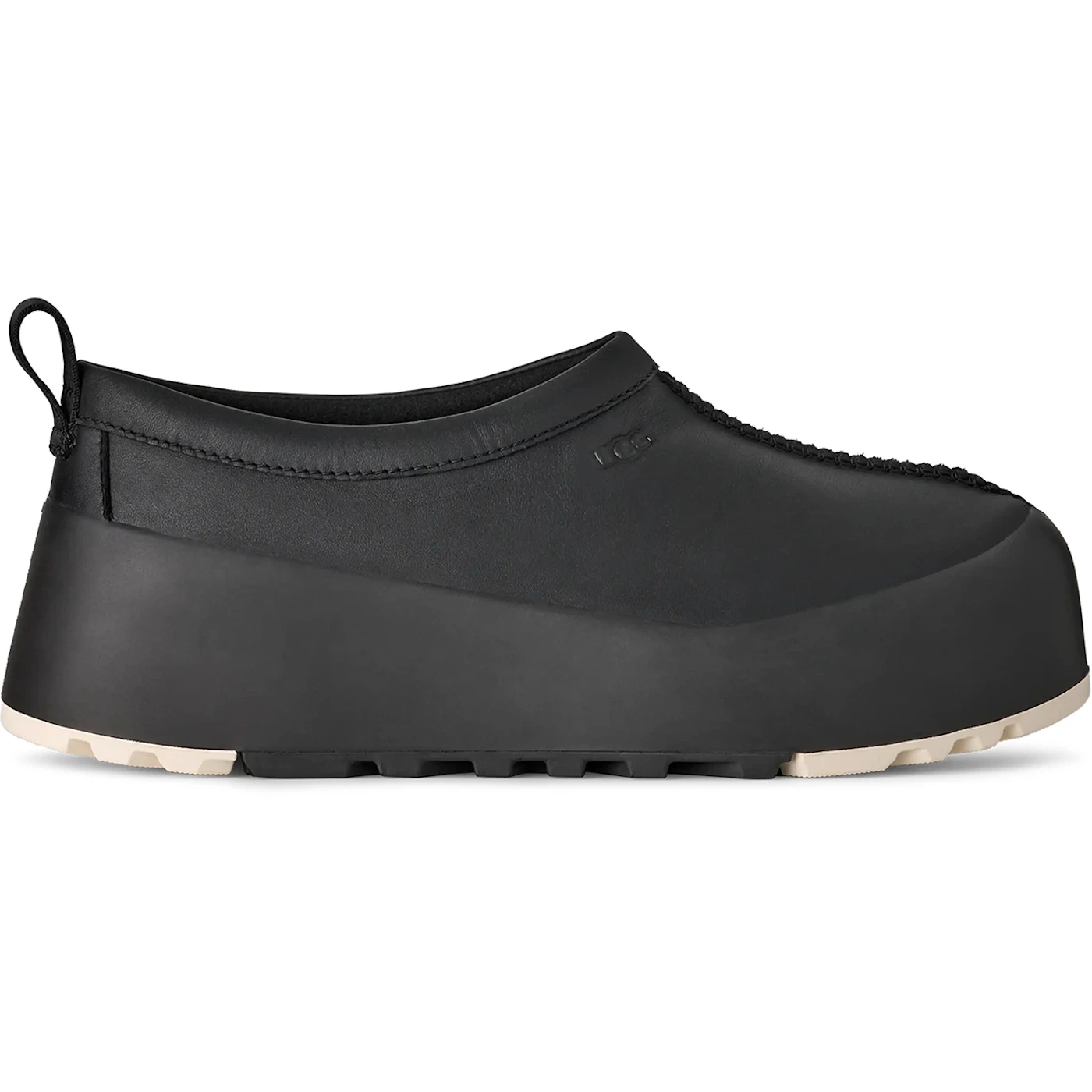 UGG Tasman StreetScape Leather Slipper Black Jasmine (Women's) 3 UGG Tasman StreetScape Leather Slipper Black Jasmine (Women's)