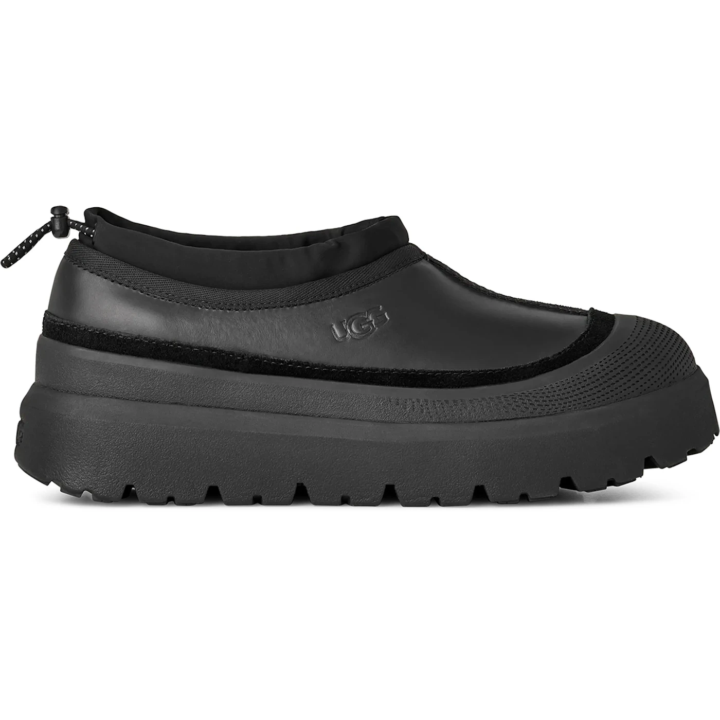 UGG Tasman Weather Hybrid Slipper Black Black 1 UGG Tasman Weather Hybrid Slipper Black Black 1 2