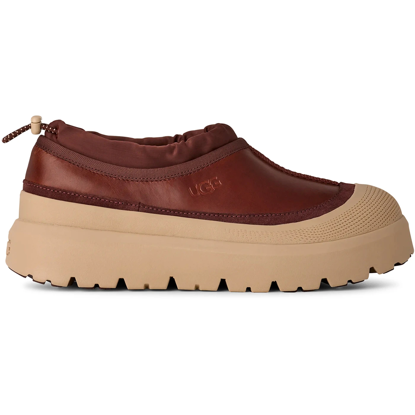 UGG Tasman Weather Hybrid Slipper Cordovan White Pepper 1 1