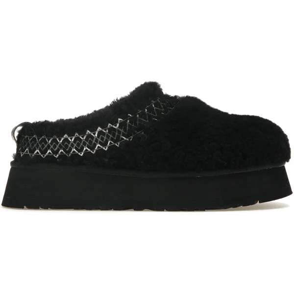 UGG Tazz Slipper Heritage Braid Black (Women&rsquo;s)