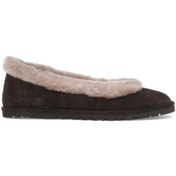 UGG Zora Ballet Flat Dusted Cocoa (Women&rsquo;s)