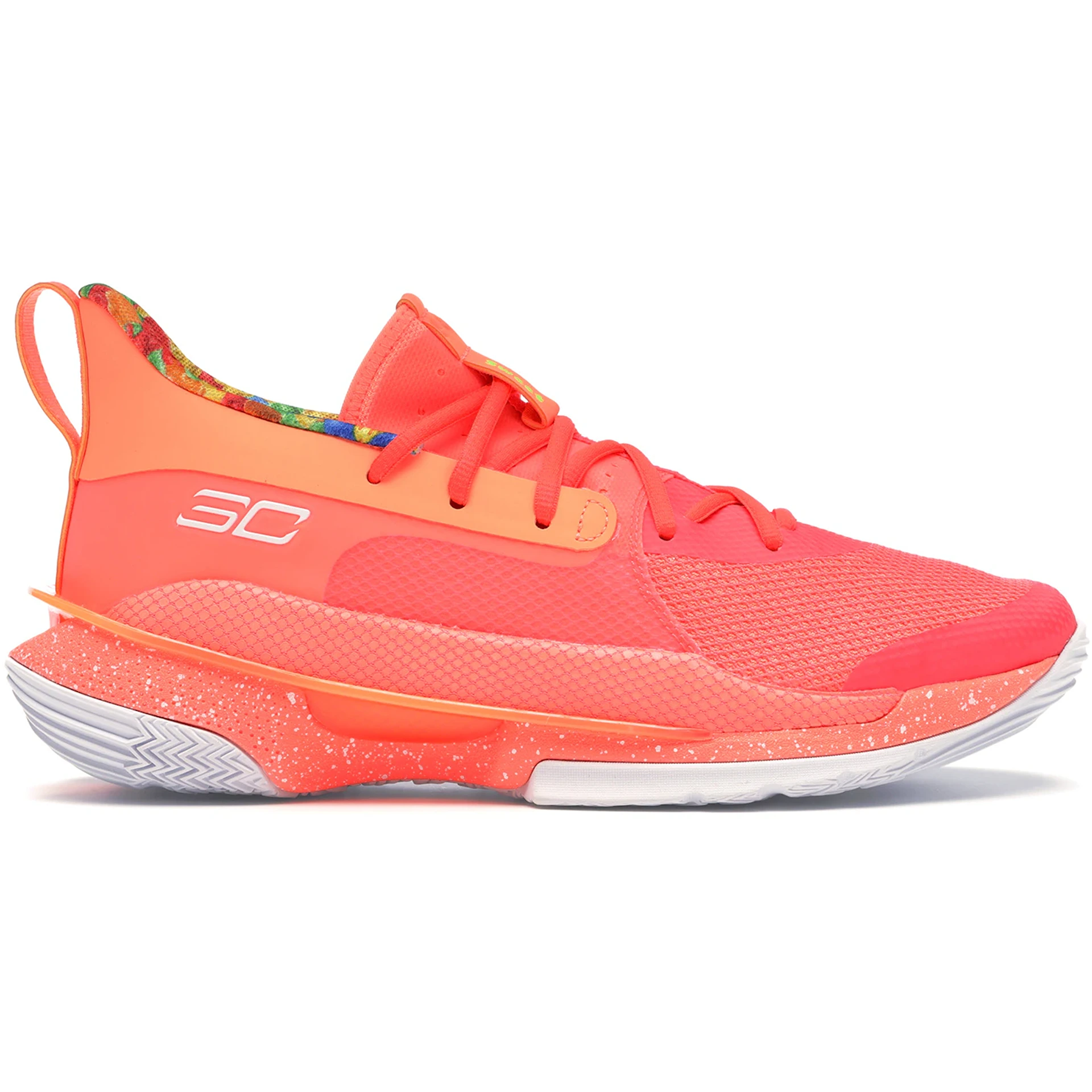 Under Armour Curry 7 Sour Patch Kids Peach 2 Under Armour Curry 7 Sour Patch Kids Peach