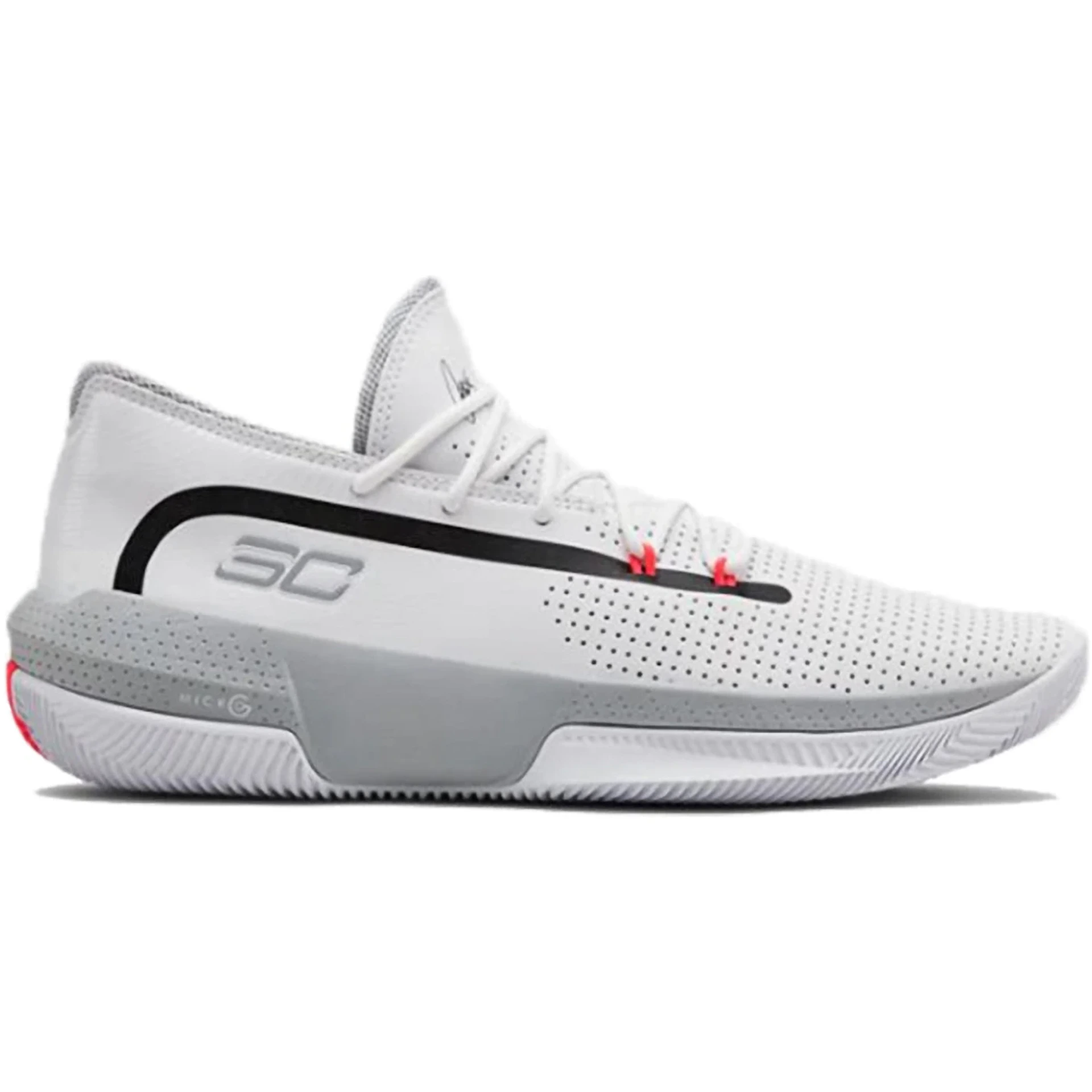 Under Armour Curry SC 3Zero 3 White Black Grey 2 Under Armour Curry SC 3Zero 3 White Black Grey