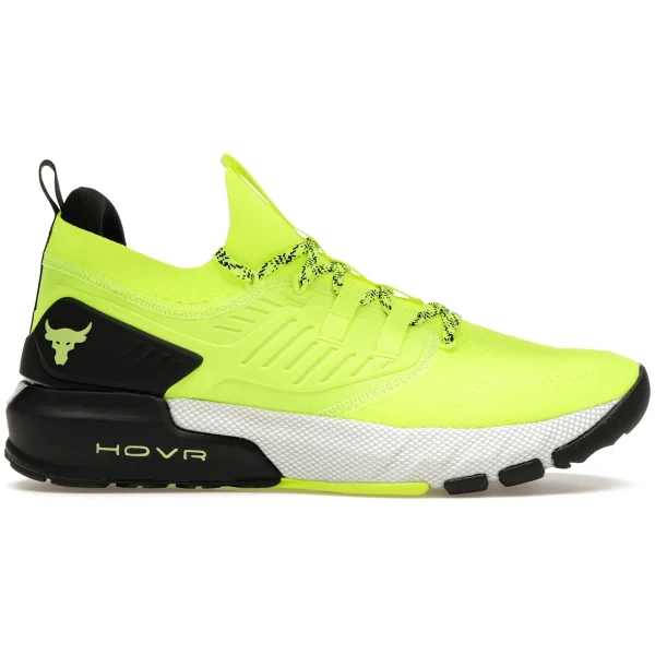Under Armour Project Rock 3 High Vis Yellow Black