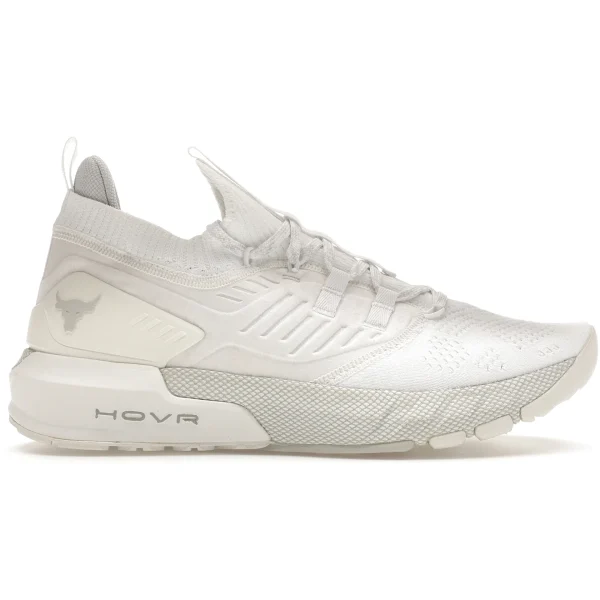 Under Armour Project Rock 3 White Halo Grey
