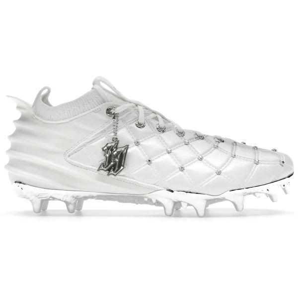 Under Armour UA Blur Pro Justin Jefferson White Metallic Silver