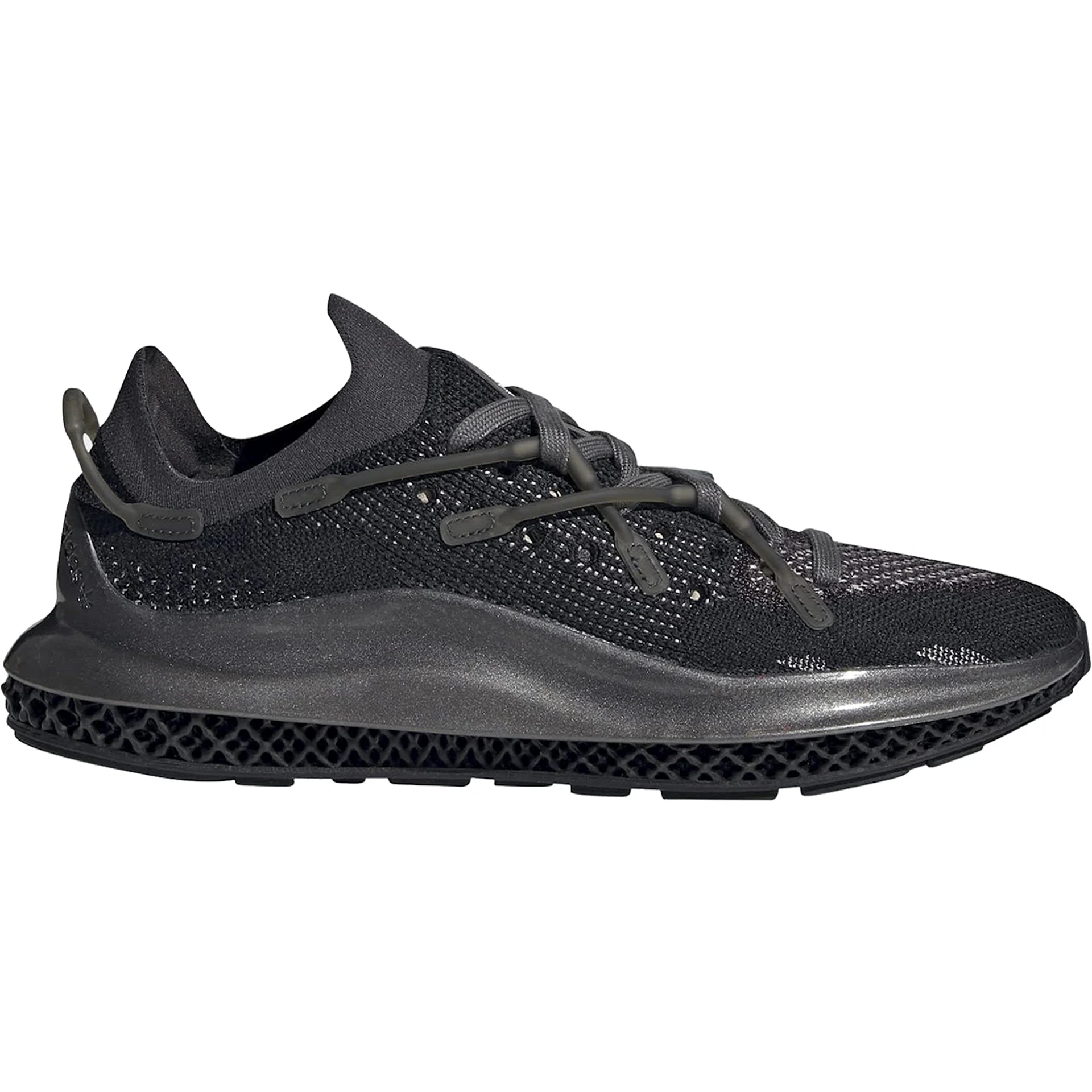 adidas 4D Fusio Black Silver Metallic