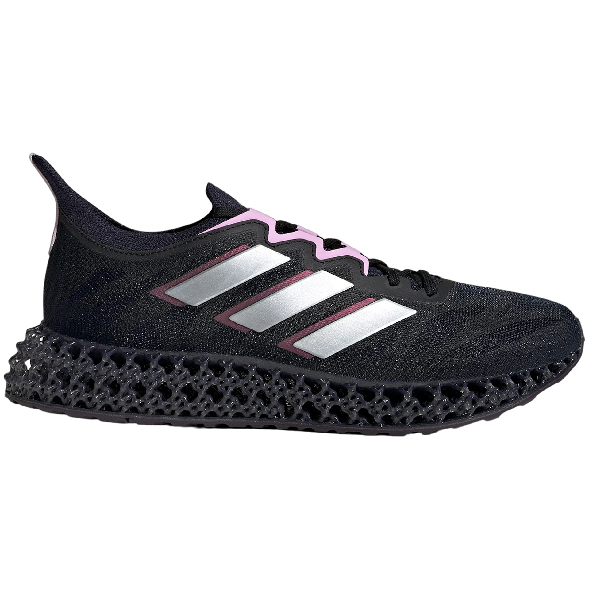 adidas 4DFWD 3 Core Black Silver Metallic Cloud White (Womens) 1 adidas 4DFWD 3 Core Black Silver Metallic Cloud White (Womens)