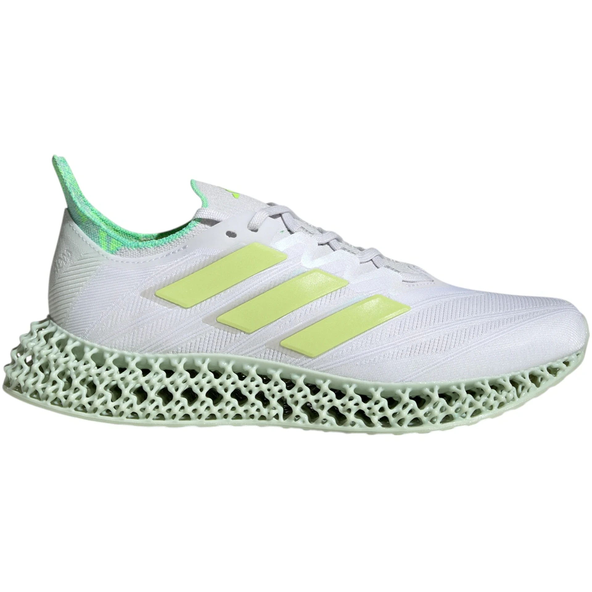 adidas 4DFWD 4 Cloud White Pulse Lime Crystal Jade Womens 3