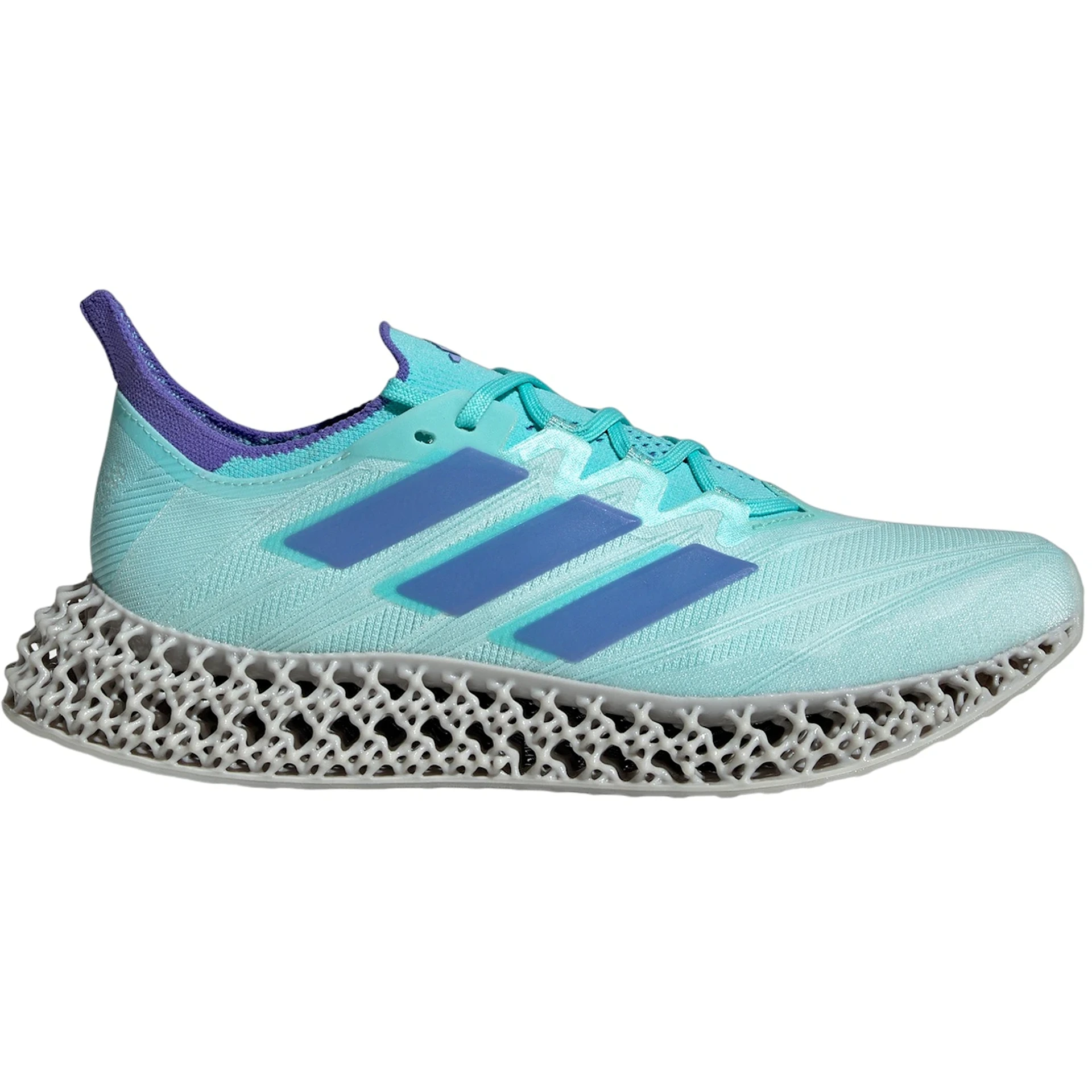 adidas 4DFWD 4 Semi Flash Aqua Cobalt Blue Flash Aqua Womens 3