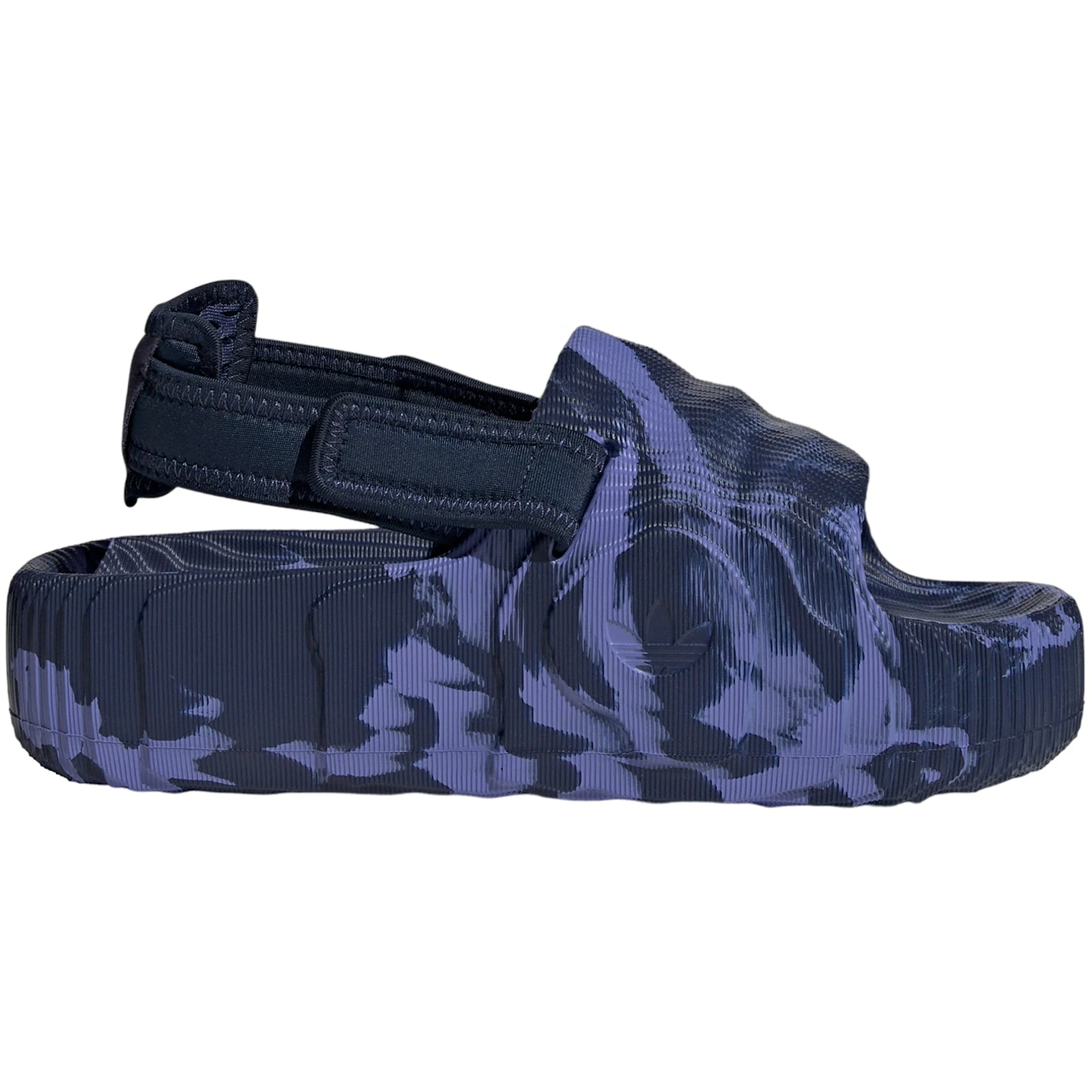 adidas Adilette 22 XLG Slides Dark Blue Semi Cobalt Blue Womens 2 3