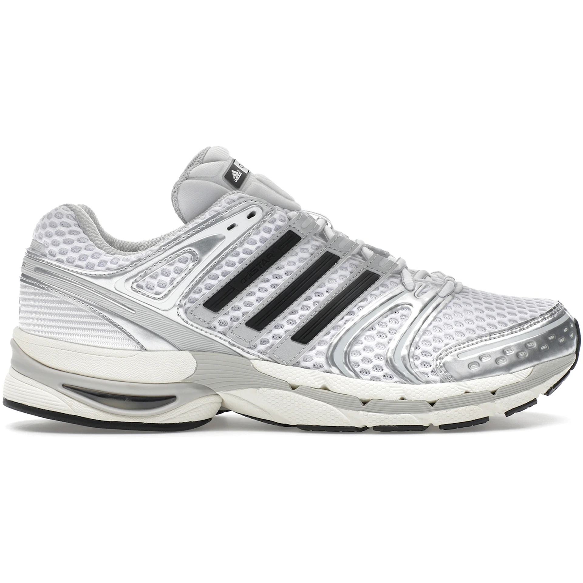 adidas Adistar Control 5 Silver Metallic Black 1 adidas Adistar Control 5 Silver Metallic Black